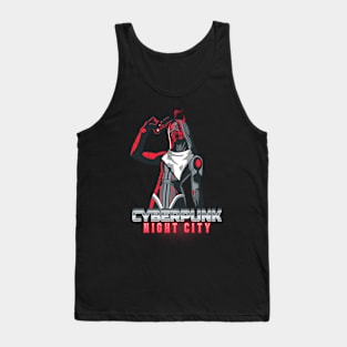 Cyberpunk Night City Tank Top